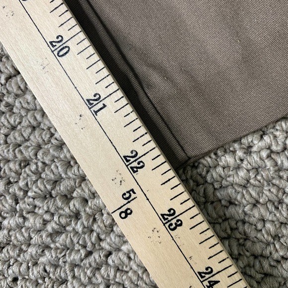 Counterparts Womens Pants Size 10 Brown Straight Leg Slimming Sensations Cropped - Picture 7 of 13